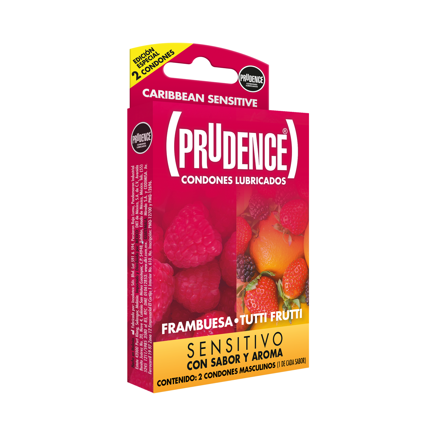 PRUDENCE FRAMBUESA-TUTTI FRUTTI C/2