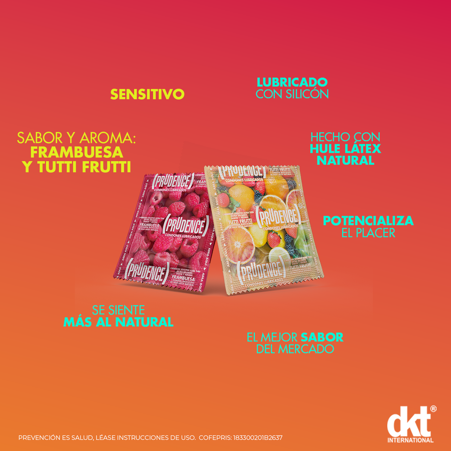 PRUDENCE FRAMBUESA-TUTTI FRUTTI C/2