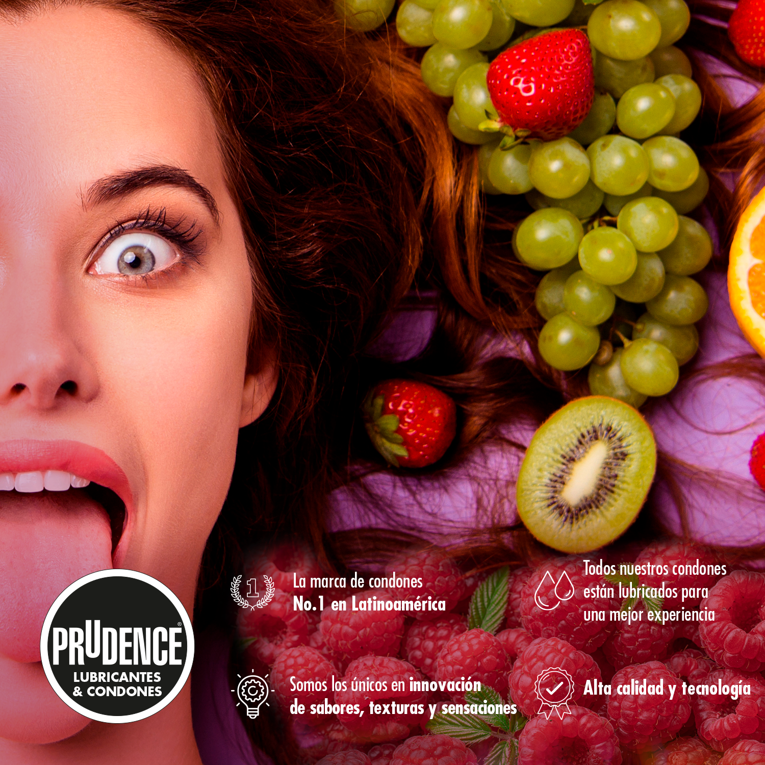 PRUDENCE FRAMBUESA-TUTTI FRUTTI C/2