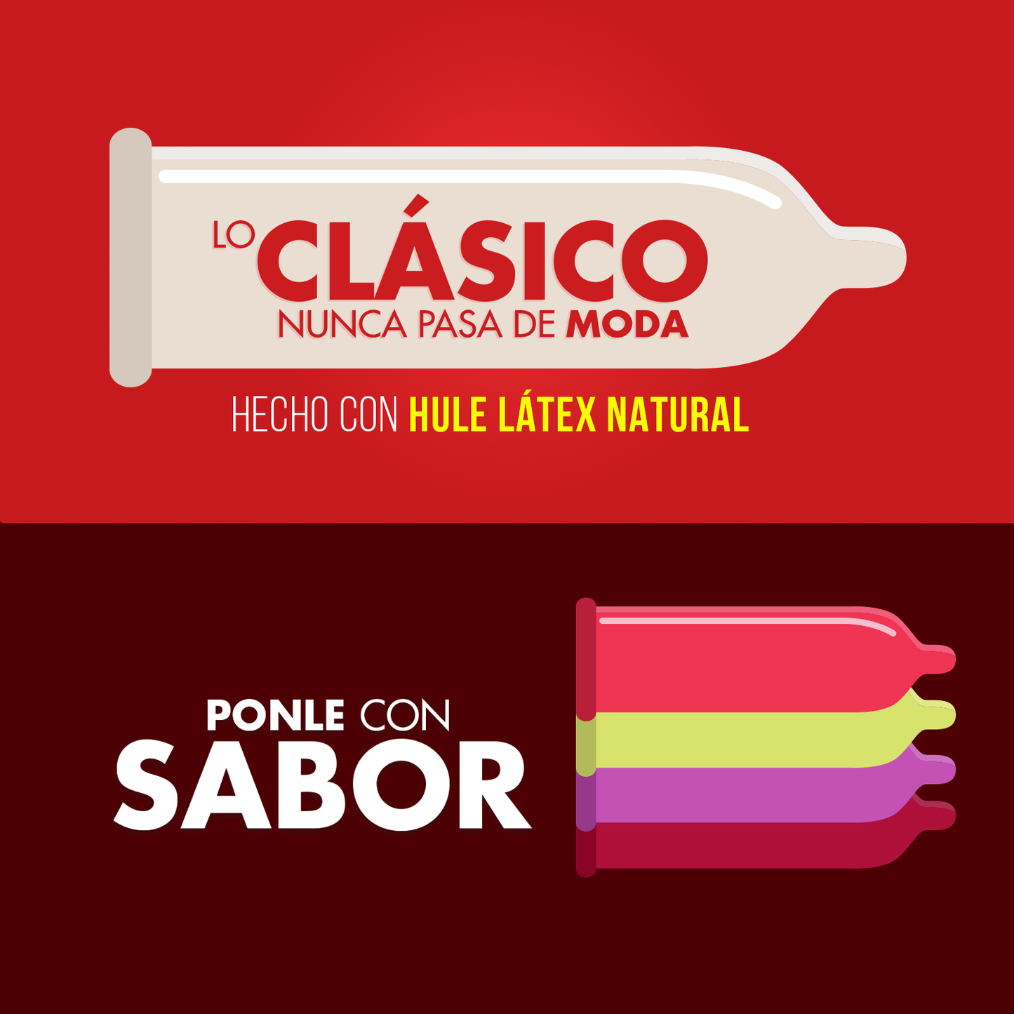 CLASICO y FRUTAS ROJAS