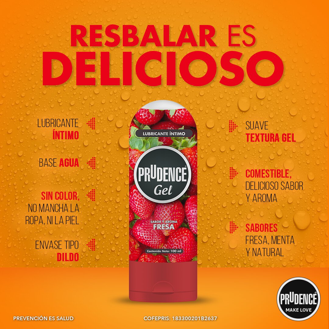 Gel Sabor y Aroma Fresa Prudence Mexico Gel Sabor y Aroma Fresa Prudence Mexico