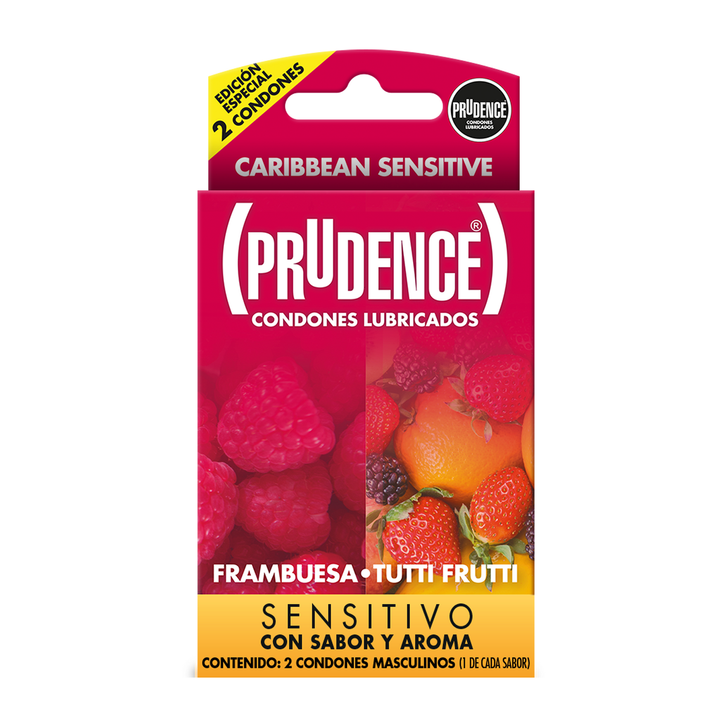 PRUDENCE FRAMBUESA-TUTTI FRUTTI C/2