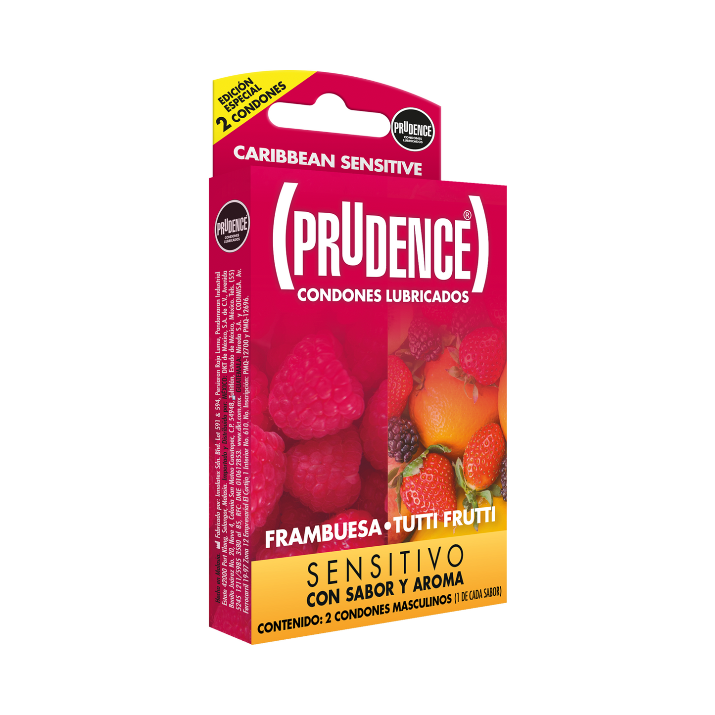 PRUDENCE FRAMBUESA-TUTTI FRUTTI C/2