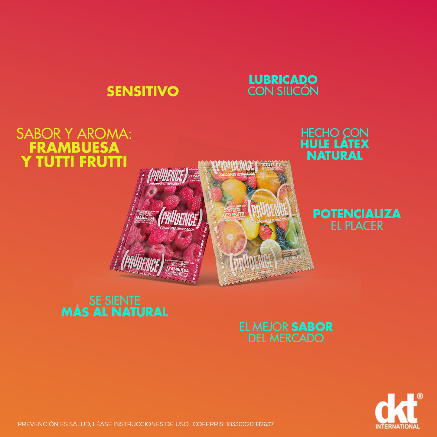 PRUDENCE FRAMBUESA-TUTTI FRUTTI C/2