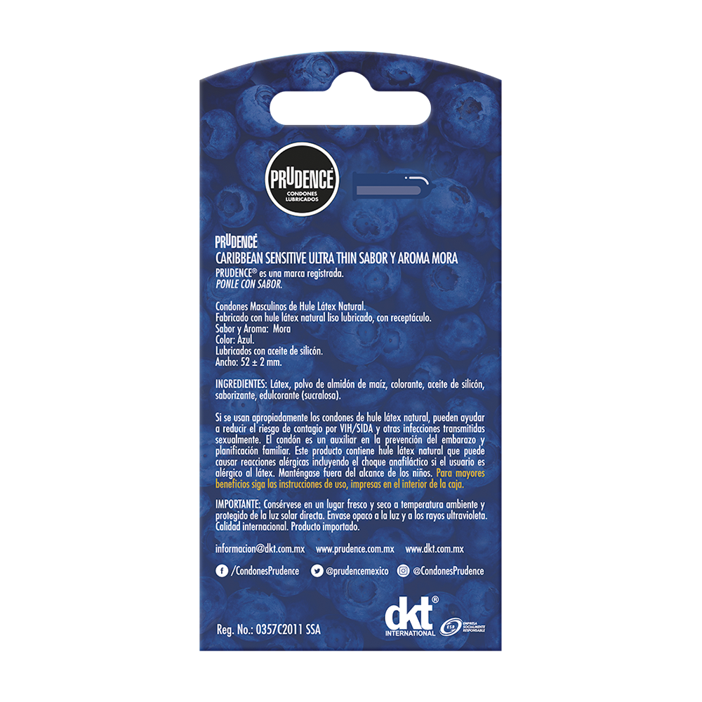 CONDONES CON SABOR Y AROMA MORA SENSITIVO C/3