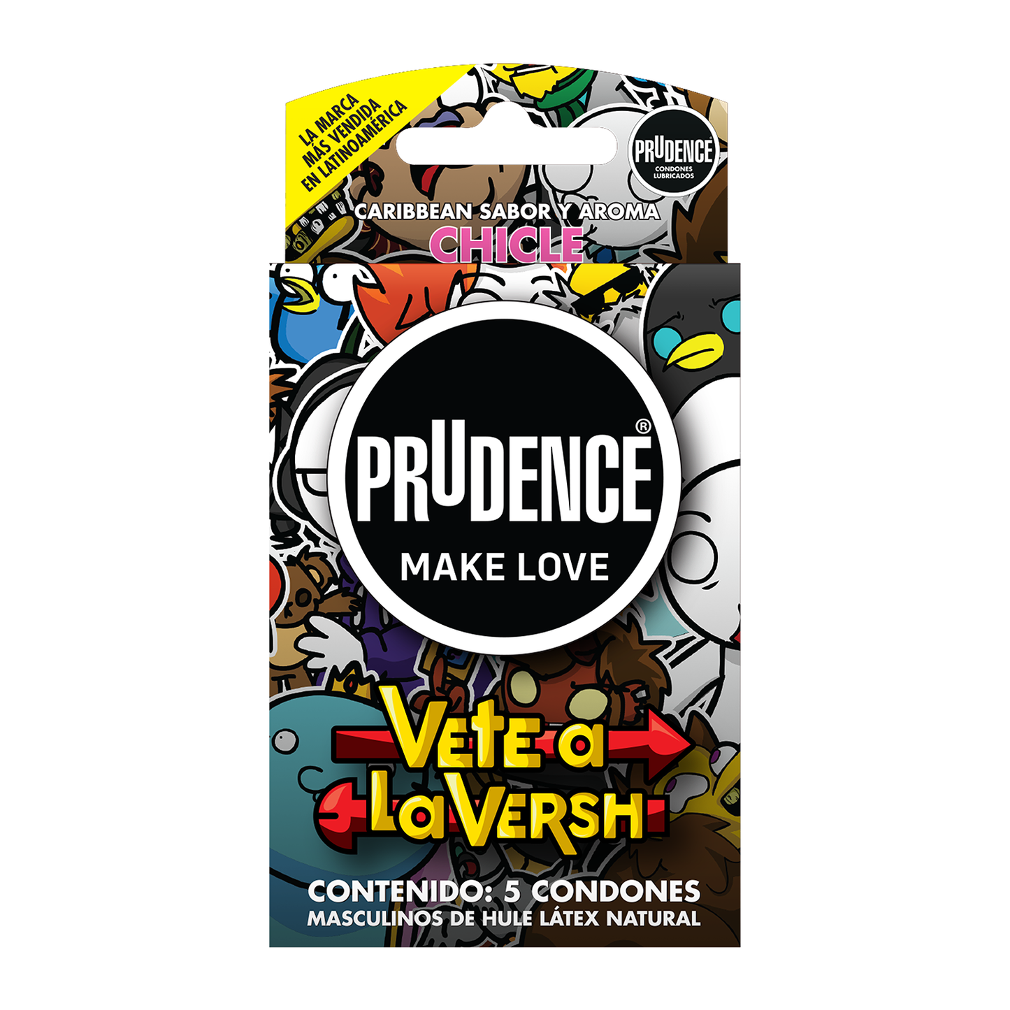 PRUDENCE PRESERVATIVOS SABORCHICLE EDICIÓN VETE A LA VERSH C/5