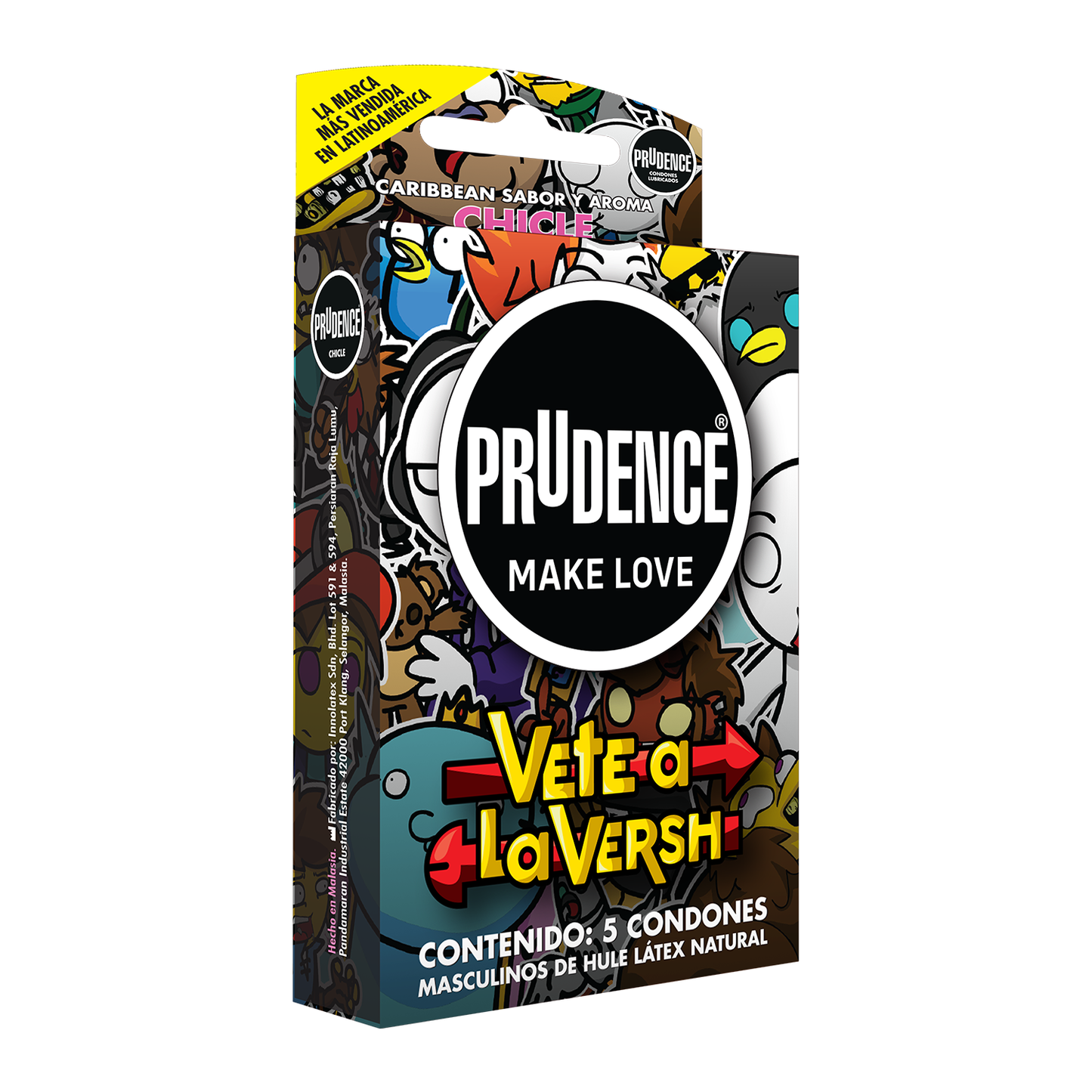 PRUDENCE PRESERVATIVOS SABORCHICLE EDICIÓN VETE A LA VERSH C/5