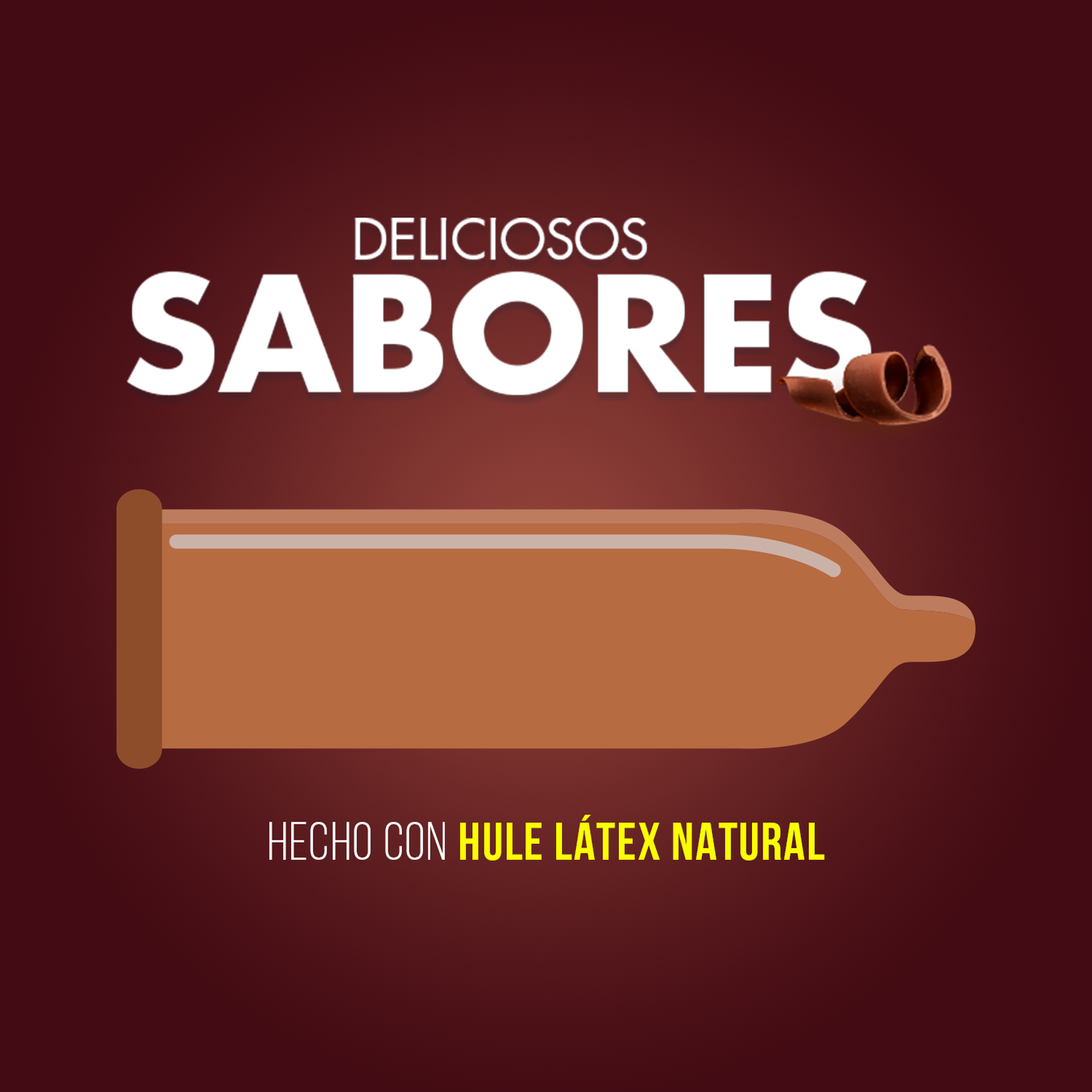 PRUDENCE PRESERVATIVOS SABOR CHOCOLATE C/3