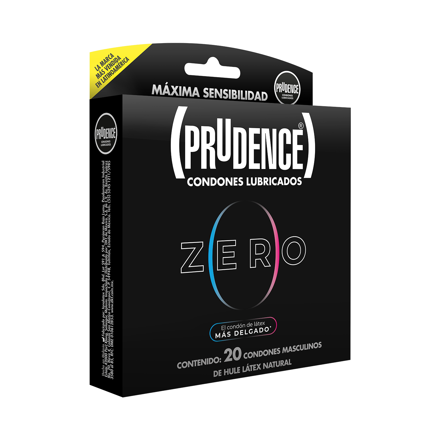 Tsame Prudence PRUDENCE ZERO C/20 – Prudence Mexico