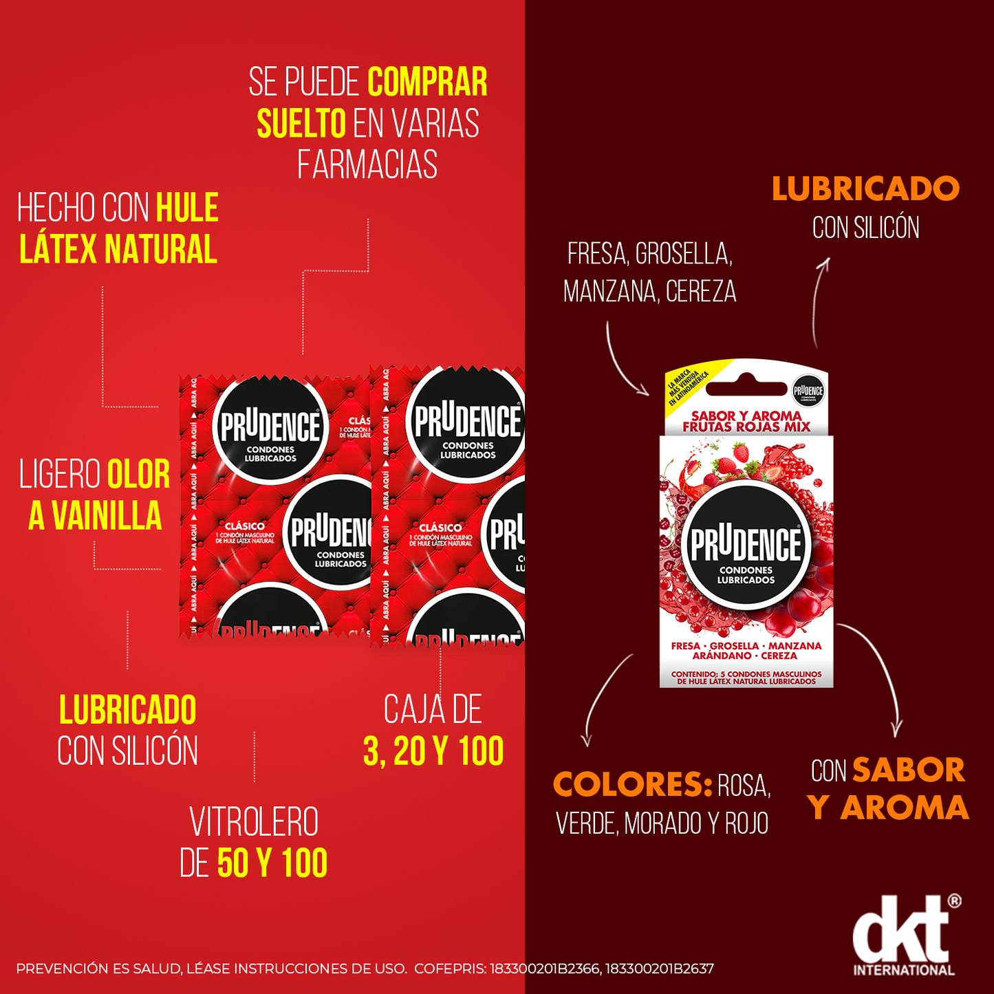 CLASICO y FRUTAS ROJAS